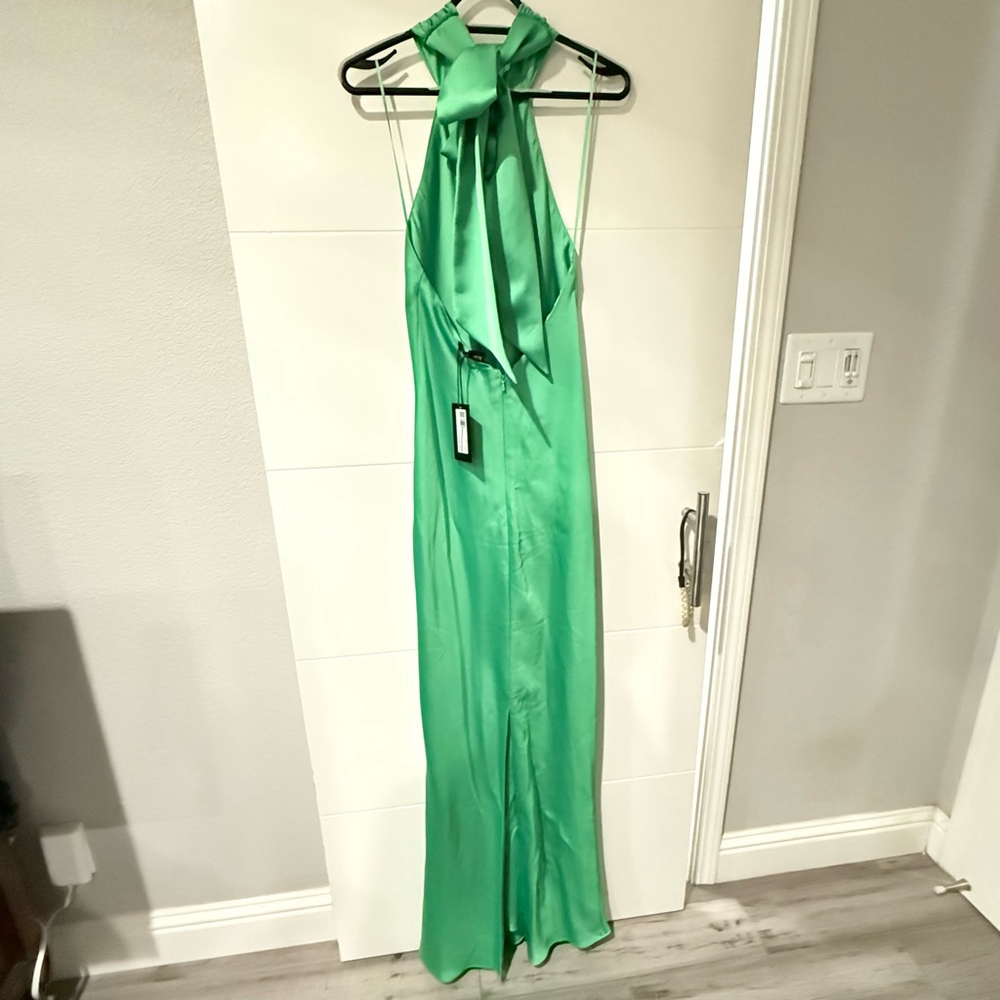 Ramy Brook Tatiana Gown Size 0 Green $695 MSRP - Picture 4 of 9